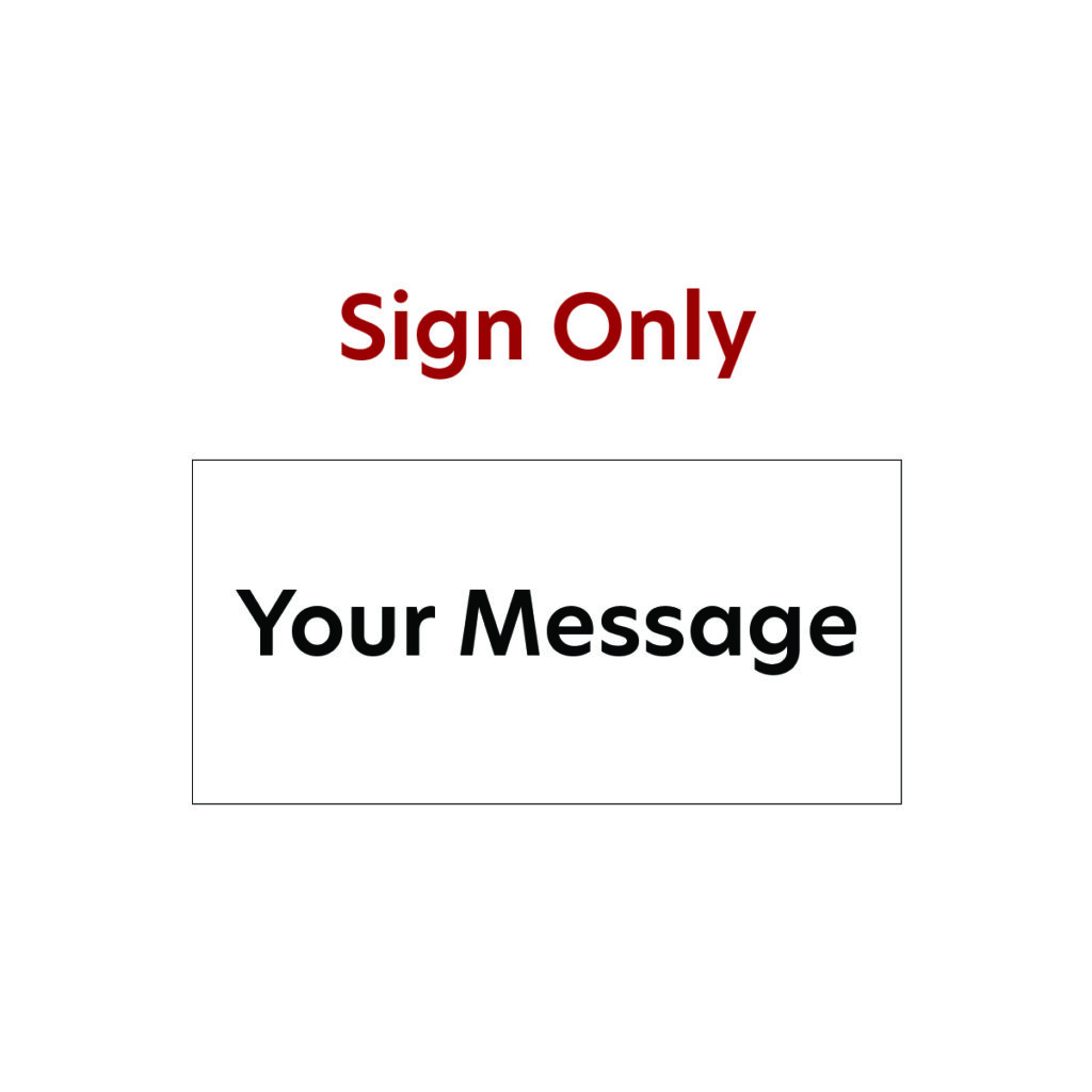 Home Mobile Sign Frames
